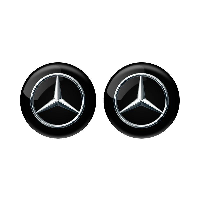 

GLC GLB Наклейки на замочную скважину автомобильного замка Декоративная Защита Стайлинг автомобиля Для Benz AMG W206 W204 W205 W212 W213 W221 W222 W223 W251 W 2Pcs