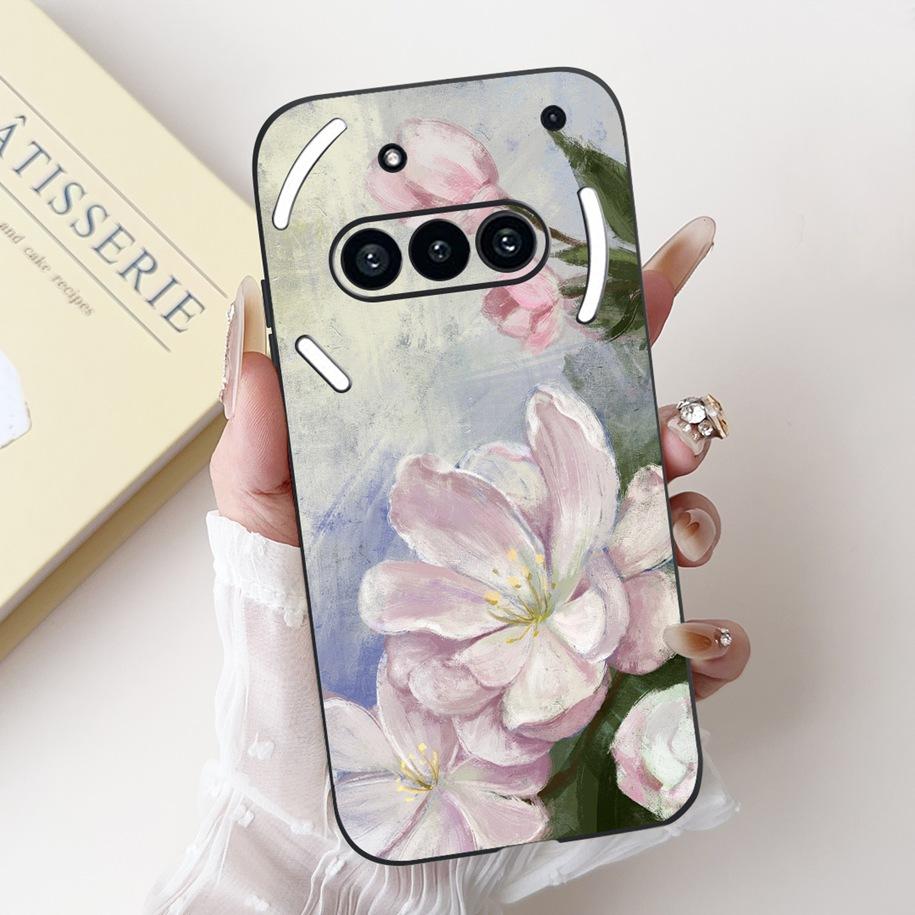 Para Funda Nothing Phone 3A A059 Lindo Dibujo Animado Panda Astronauta Silicona Suave Negro Mate Cubierta Para Nothing Phone3a Pro A059P Fundas
