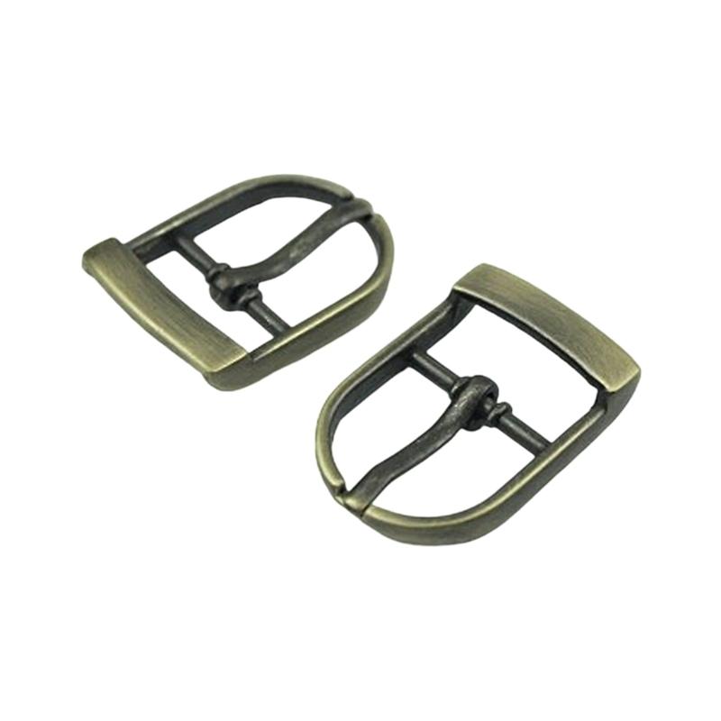 20PCS 19mm Metal Belt Buckles Reversible Metal Belt Buckle Replacements for Leather Belt Backpacks Strap Bag Accessories