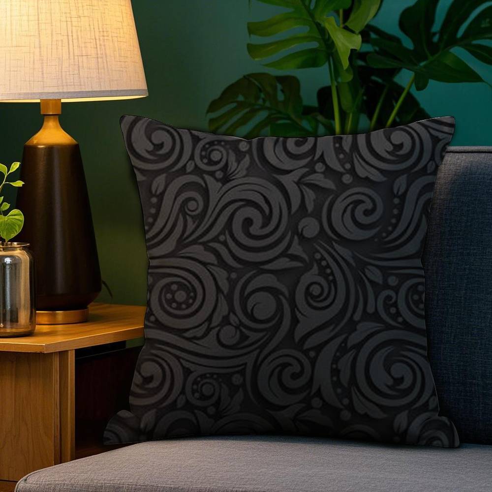 

Autumu Maori Tribe Samoa Polynesia Pillow Case Sofa Living Room Bedroom Double-sided Printing Cushion Nap Time Cushion Cover 12x12Inch