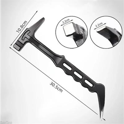 Aluminium Hammer mit spitzem Kopf Hohe Härte Stoßdämpfung Anti-Rutsch Vollständiger Griff Integrierte Schmiedung Verbesserter Griff