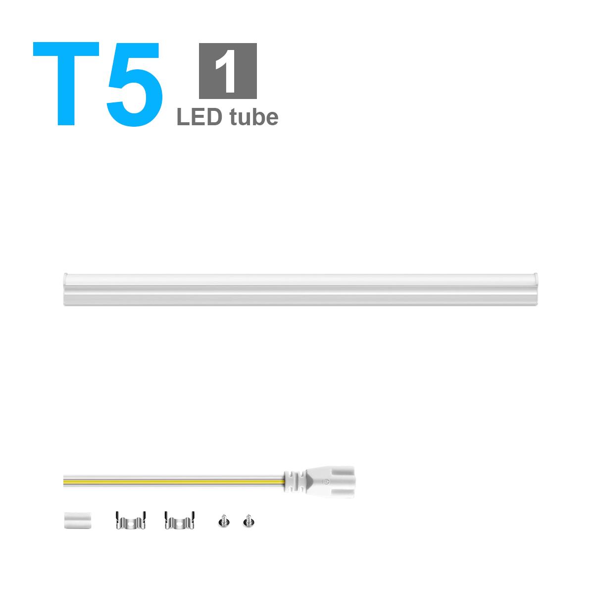 

T5 T8 LED Light Tube 50CM Aluminum Bar LED Lamp Tube AC220V 110V For Office Shop Garage Warehouse Under Cabinet Unit Lighting White