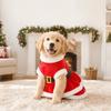 Breathable Santa Claus Cosplay Costume Soft Pet Xmas Skirt Cats Dogs Christmas Dress  Winter