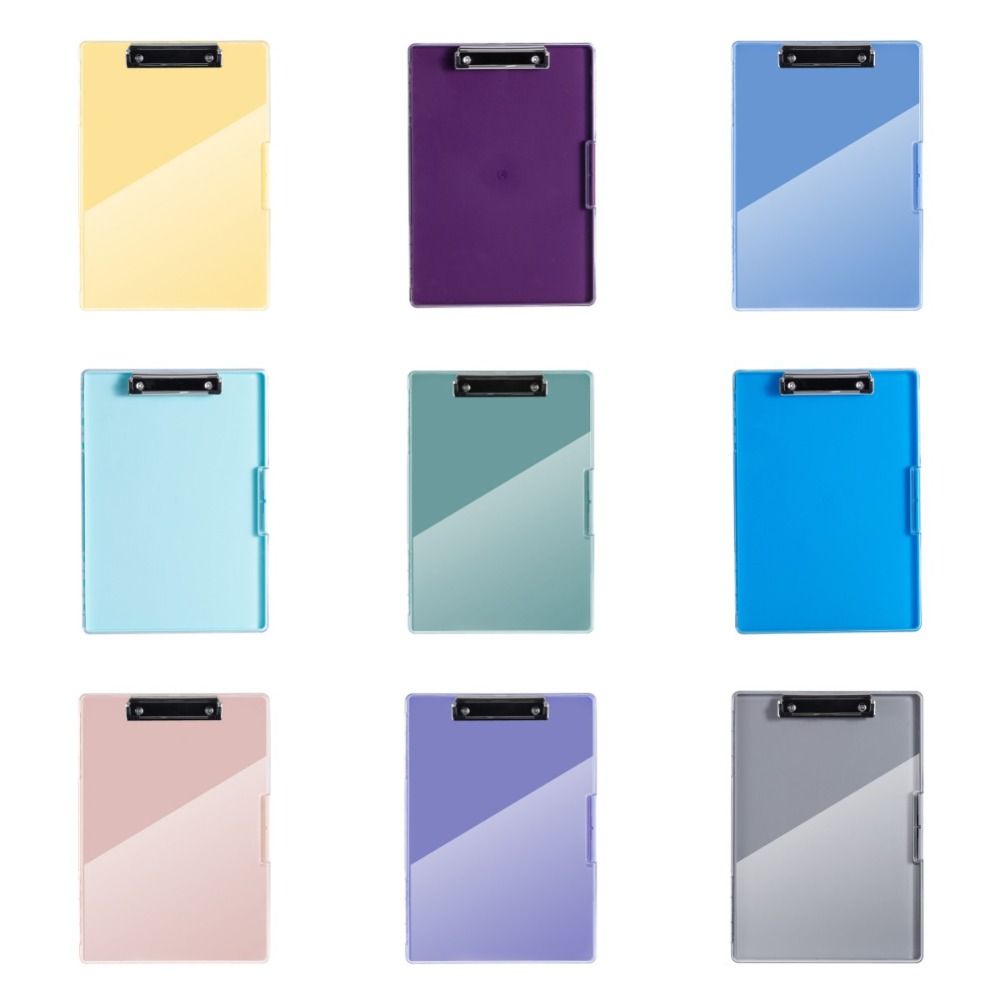 

Portable Test Paper Storage Case Multifunctional Document Clipboard Case File Box Office