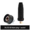 European Style Class A Welding Machine Plug & Socket with Thickened Brass DKJ10-25/35-50 Male-Female Coupler