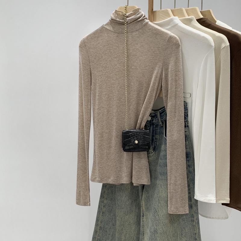 Pure Desire Women s Spicy Girl Turtleneck Slimming Base Layer Top - Winter 2026 Design Extra Large