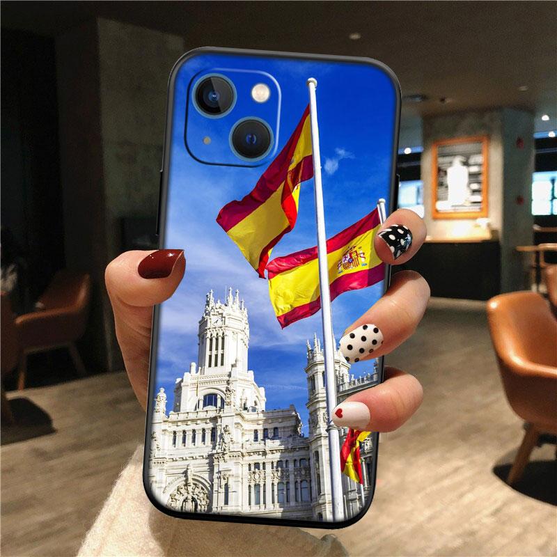 IK61 Spain Flag New High-End Shell Phone Case for iPhone SE X XS XR 16E 17 11 Pro Max 8 7 6 6s Plus Air