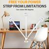 3 Style Retractable Sockets in Various Shapes US Plug Power Strip with AC Outlets USB Port(USB-A/C),Adjustable Electrical Outlet Extender Stick,Multi