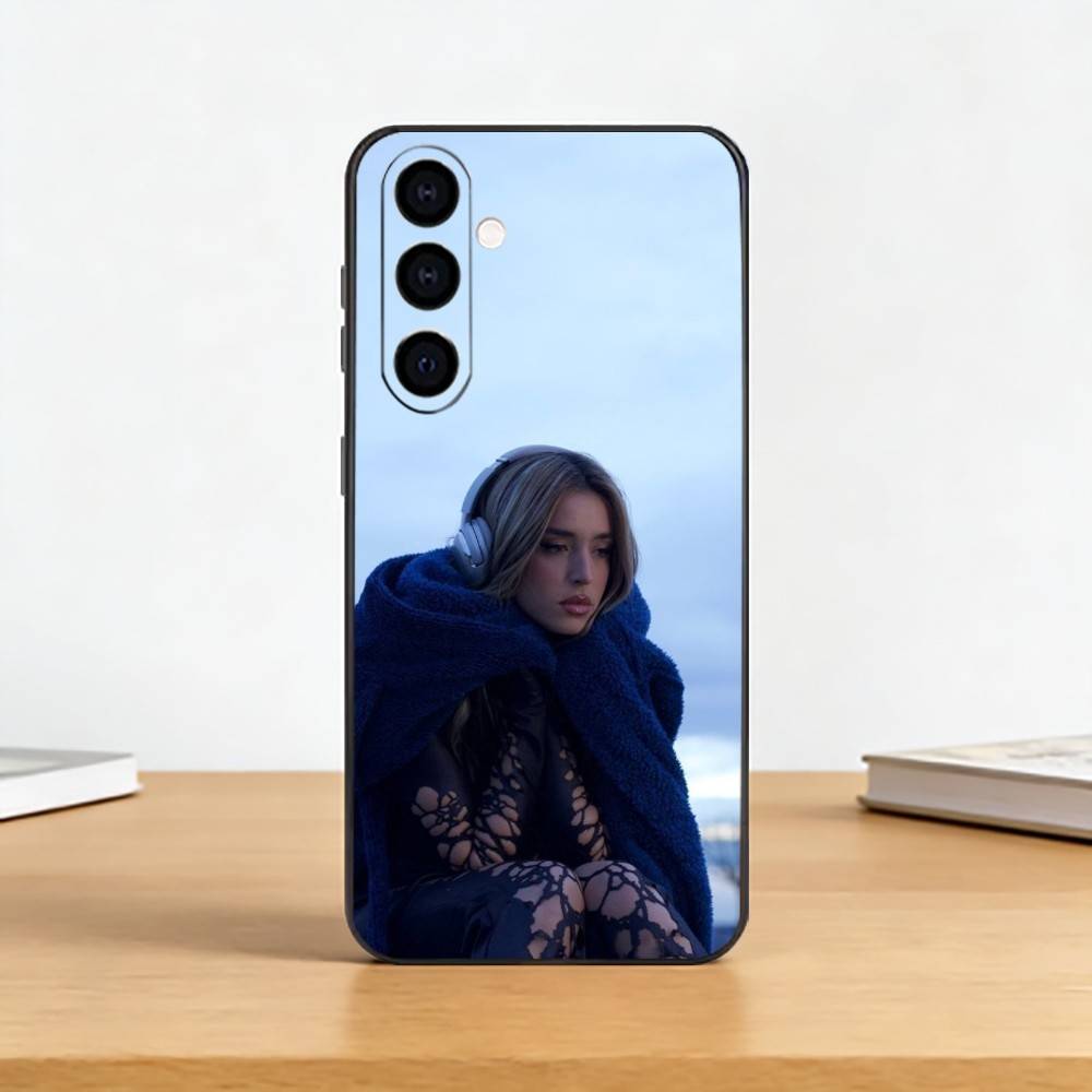 

Cute Lola S-Singer Indigos Phone Case For Samsung Galaxy A73,A72,A71,A70,A53,A52,A51,Others Soft Black Cover Samsung a20s