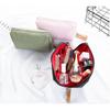 Small Makeup Bag for Purse, Makeup Bag Small Cosmetic Bag Mini Portable Handbag for Women and Girls (Pink)