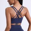 Nude Feel Women's Cross-Back Yoga Sports Bra