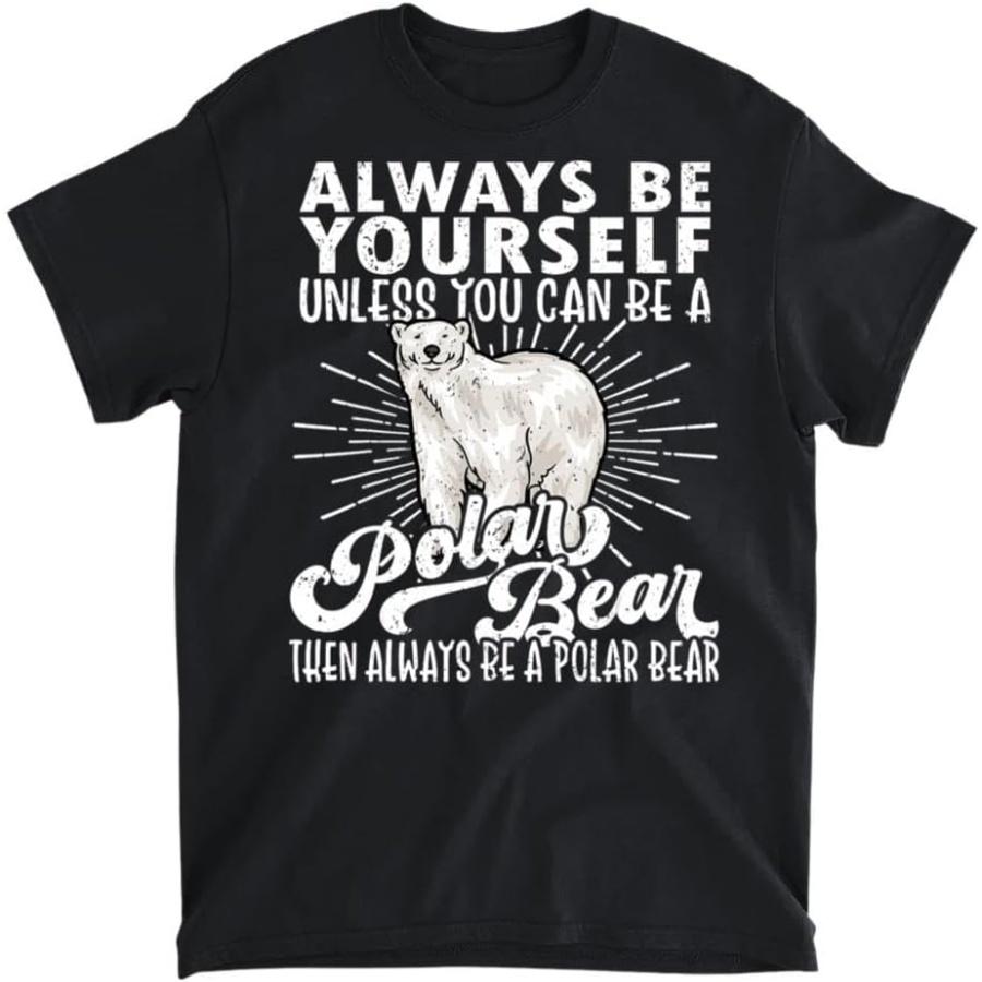 Polar Bear Lover, Winter Animal, Funny Polar Bear Lover T-Shirt, Long Sleeve Shirt, Sweatshirt, Hoodie Unisex Adult Size Made in Canada XXXXXL разноцветный