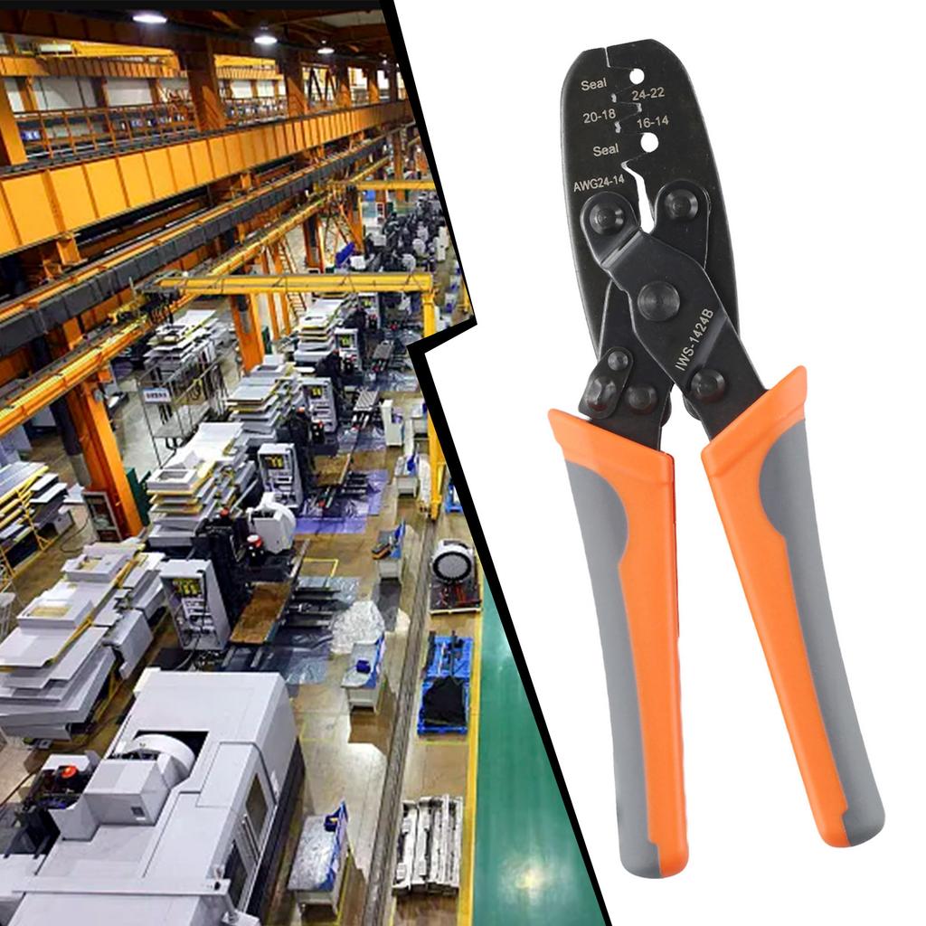 IWS 1424B Water Resistant Crimping Tool, Premium Sealed Connectors, Long Service Life, Harsh Environment Design, 20 Amps
