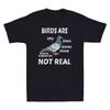 Los Pájaros No Son Reales Divertido Pájaros Espías Teoría de la Conspiración Pájaros Retro Unisex Camiseta