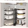 Multi-layer Vertical Kitchen Pot & Storage Rack
