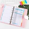 Schedules Organizer Refill Inner Pages A6 Loose Leaf Paper Spiral Binder Paper Budget Pages