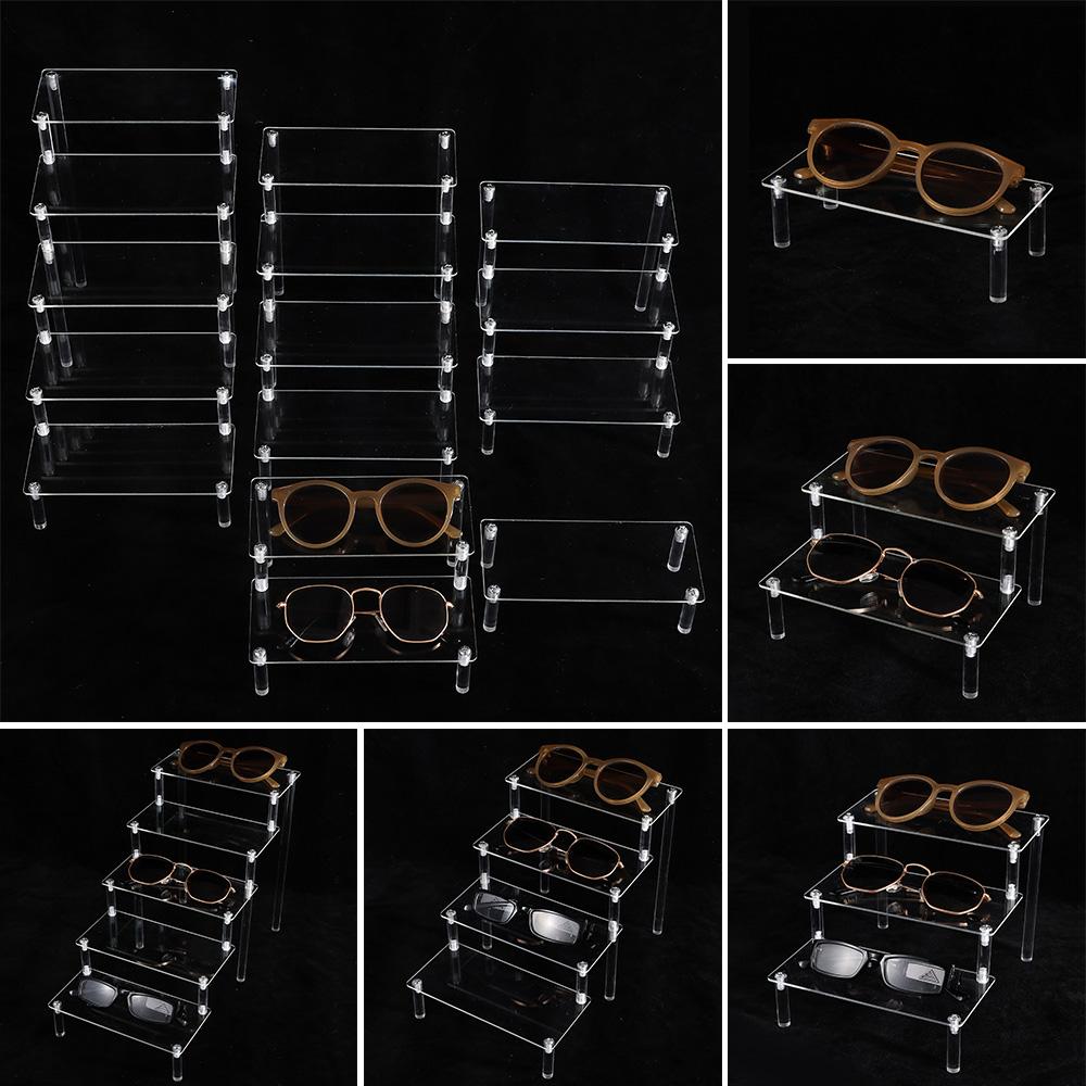 Acrylic Glasses Storage Rack Multi Layers Eyeglasses Stand New Collectibles Display Holder