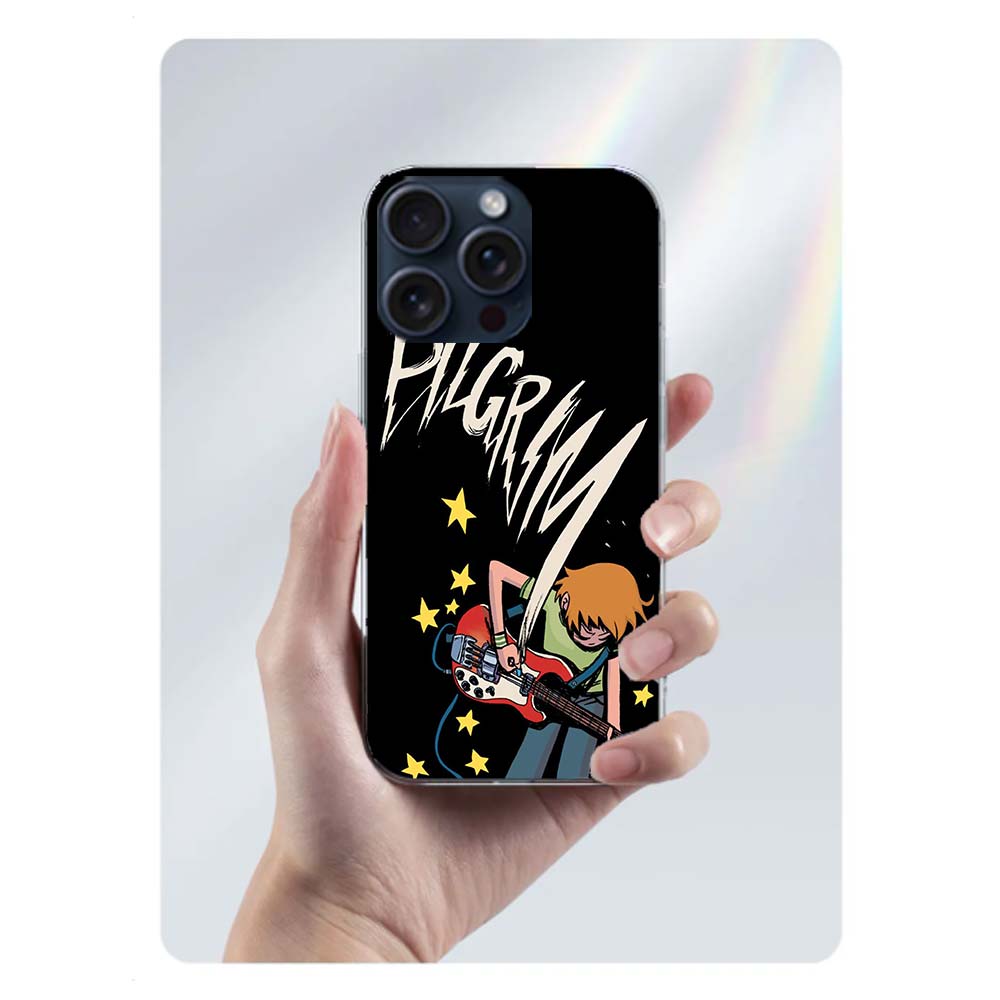 

Scott Pilgrim anime Phone Case For Iphone 17 Air 16 Pro 15 Pro Max 14+ Plus 16E 11 13 12 Mini XR X XS 7 8 SE 2020 Cover Fundas S iPhone 14(iPhone 13)