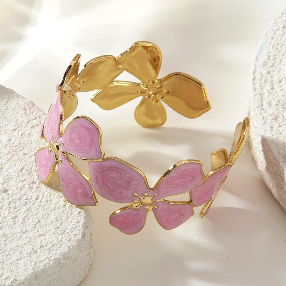 Fashion Jewelry Open Bangle Bracelet Stainless Steel Women's Bracelet Fashion Bracelet Women