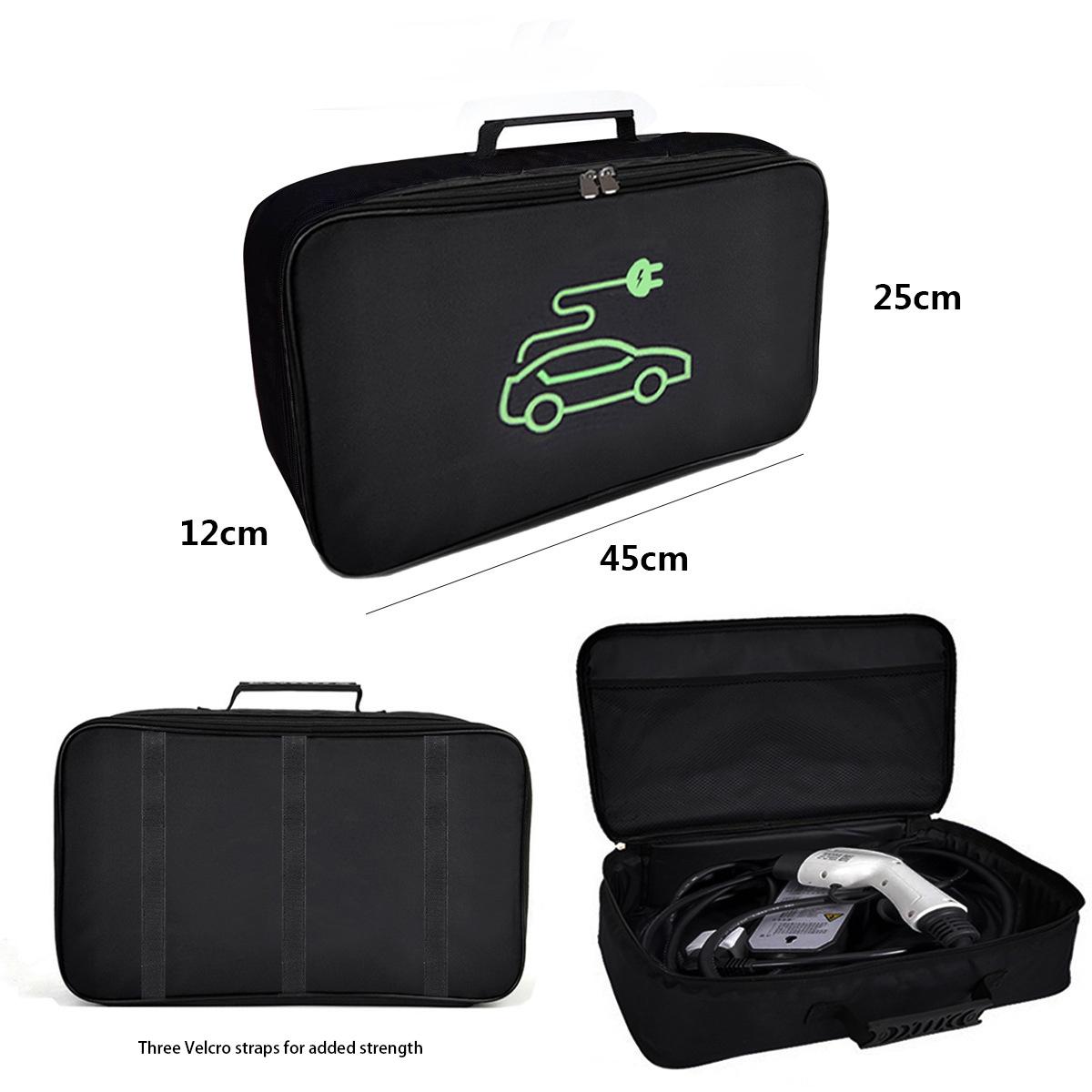 

Портативная сумка для хранения пистолета для зарядки на новой энергии, большая емкость, водонепроницаемая, огнестойкая сумка для хранения зарядного кабеля