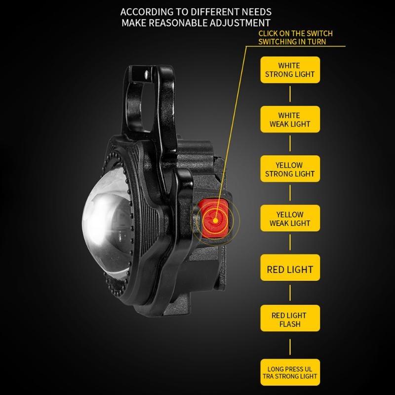 Ultra malá mini LED svietiaca malá baterka na kľúče Silná ľahká ultraľahká prenosná baterka