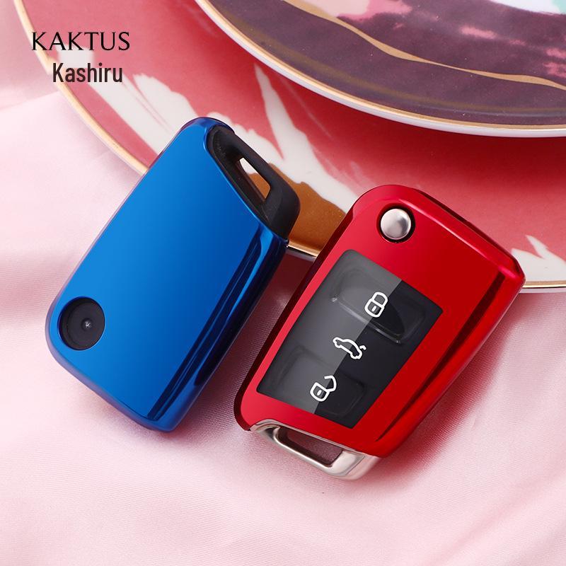 Ensemble Étui de Clé de Voiture Volkswagen Taos Tayron Polo