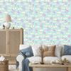 Joyful Clouds and Pink Balloons Wallpaper for Living Room and Bedroom 50x1000
