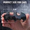 Fan Emblems Batman Car Emblem 1989 Batwing Batarang Symbol 3D Auto Badge Black Chrome X X Inches Officially Licensed DC Car Accessories - - COLOR -
