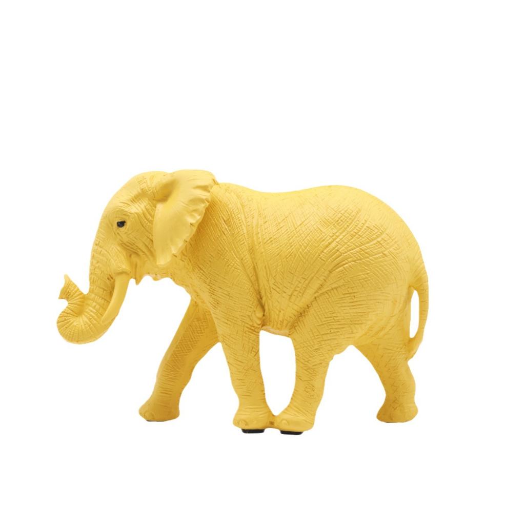 New Creative Modern Simple Solid Color Elephant Home Interior Office Resin Craft Ornaments