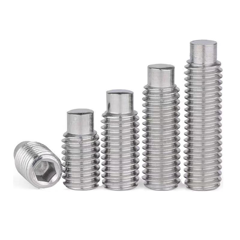 304 Stainless Steel Cup Point Grub Screw - Sizes M3 To M10