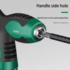 Insulated Handle Ratchet Handle Screwdriver Set Telescopic Double Head Ratchet Screwdriver Bit T Handle Adjustable