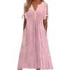 Fashion New Loose Fit Casual Dress High Waisted Embroidered
