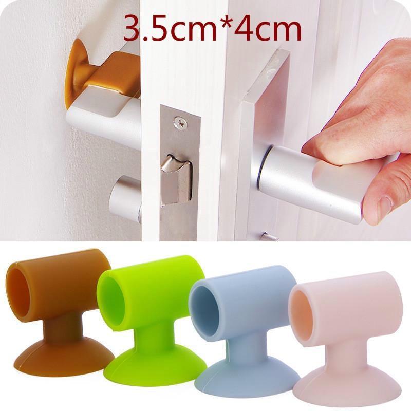 1 Pcs Sucked Type Anti-collision Pad for Protecting Metope Behind Door Noise Reduction Protective