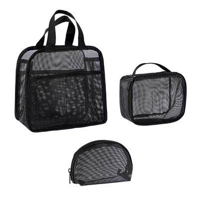 Large Capacity Portable Girl Makeup Bag with Handle Women Toiletry Bag Make Up Organizer Case with Summer Swimming