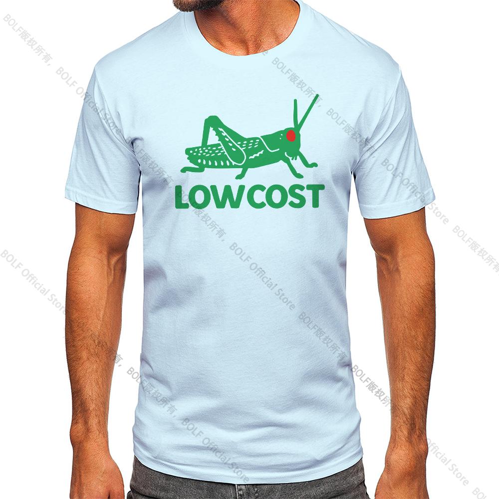 

Men s The Lowcost Printed Funny T-Shirt 100% Cotton Oversized Casual Graphic Tees for Men Women Summer Tops M