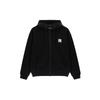MLB Sweatshirt Jacket Unisex Black 3ATRB0134-50BKS