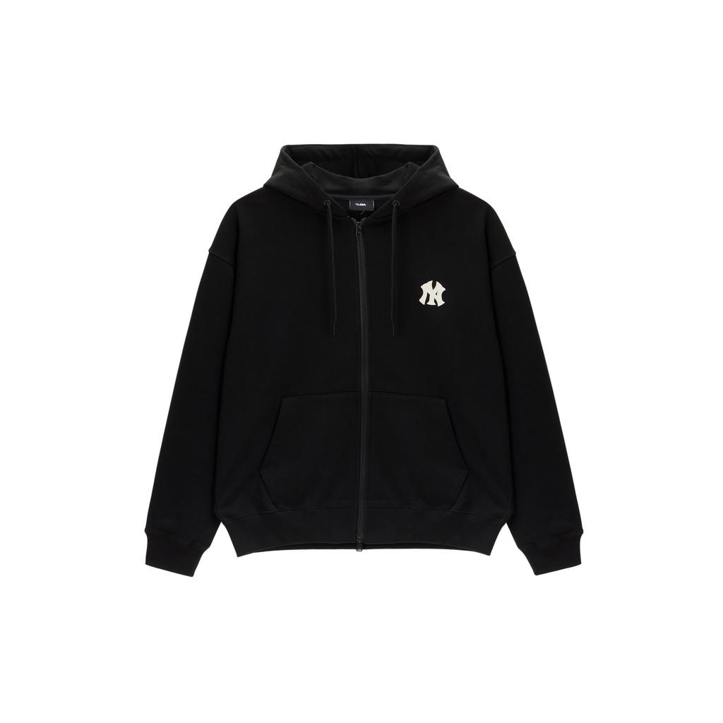 MLB Sweatshirt Jacket Unisex Black 3ATRB0134-50BKS