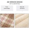 Fleece Wearable Blanket Warm Poncho Throw with Buttons Plush Sleeveless Blanket for Women Cape Wrap for Lightweight Plaid Design