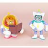 Tom Cute Cartoon And Jerry Space Series Model Set For  Desktop Decoration