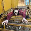 Halloween Horror Skull Crawler Floor Prop Scary Decor Haunted House Bar Party Prank Scene