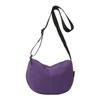Nylon Casual Crossbody Bag For Women With Zipper Closure And Internal Pocket