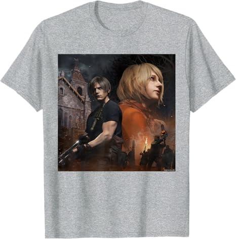 2026 New Resident Evil Requiem Comfortable Streetwear TShirt Unisex High Quality Oversized Casual T Shirt Cotton Unisex Women Tee