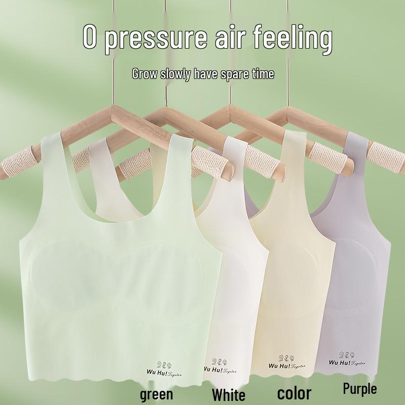 Mädchen Nahtloses Camisole BH: Anti-Protrusions-Wrap für Mittelschüler