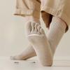 Fünf-Zehen-Socken für Herren, Herbst und Winter Reine Baumwolle Anti-Geruchs-Mittelwaden-Socken für Herren, Antibakterielle nahtlose Zehensocken für Herren
