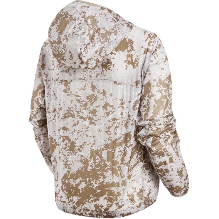 Nike ACG Collection Full Print Hooded Sports Jacket Women Jackets Light-Iron-Ore-Grey FB7857-012