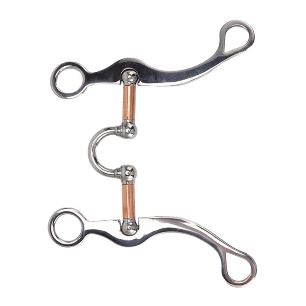 Stainless Steel Horse Mouth Bit Wear Resistant Equestrian Equipment Horse Gag Bit Racetracks