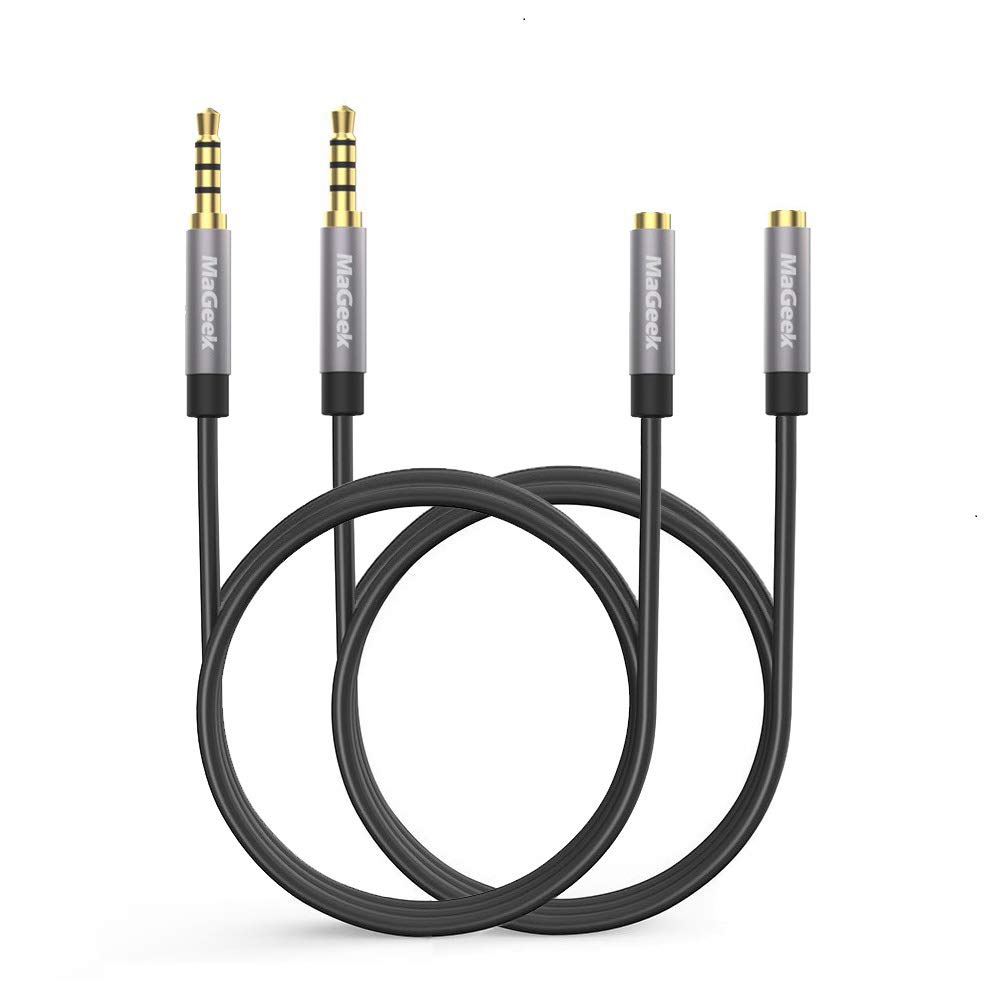 

Удлинительный кабель MaGeek Audio AUX, длинный TRRS, 4-полюсный кабель для наушников, штекер-гнездо, вспомогательный удлинительный адаптер, совместимый с Beats Car