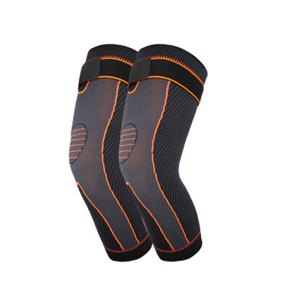 1Pair Sports Knee Pads Leg Sleeves Long Compression Leg Sleeve Knee Sleeves Protect Leg for Man Women Basketball Arthritis