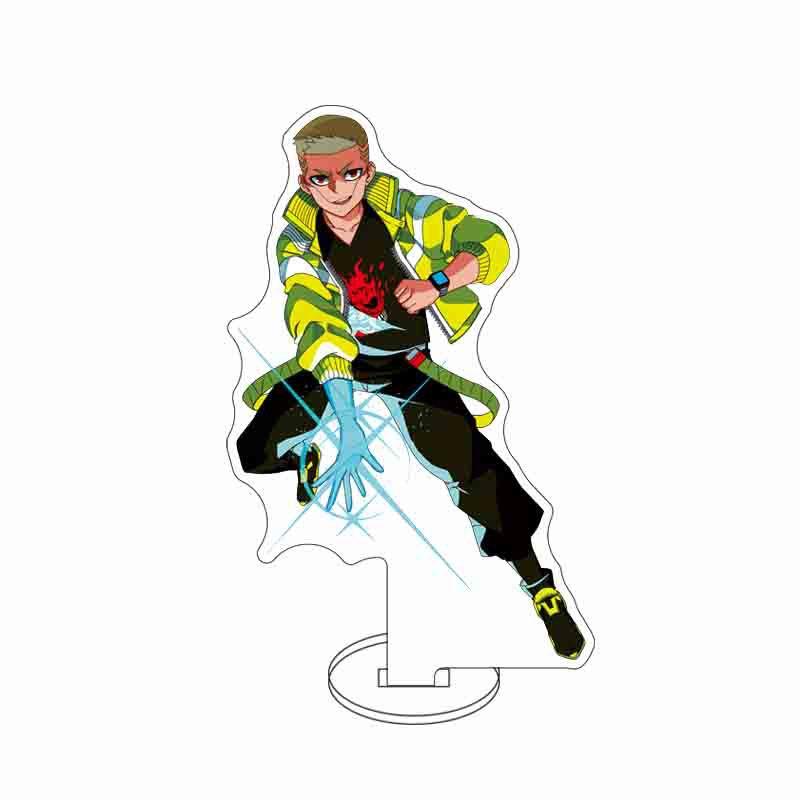 15cm Anime Edgerunners Acrylic Stands Figure Cosplay David Martinez Lucy Rebecca Stand Model Fans Christmas Gifts