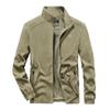 Autumn Men's Outdoor Casual Jacket Large Size Quick-Drying Sports Jacket Thin Elastic Fabric Jacket